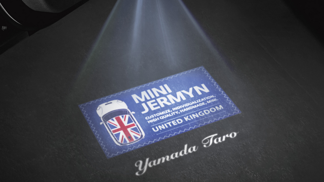 MINI Jermyn（ミニ・ジャーミン）専用ドア・プロジェクターにも注目！