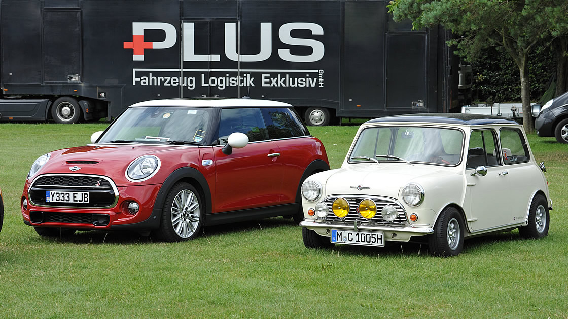 今も昔も変わらない、ミニのクラシックなデザイン