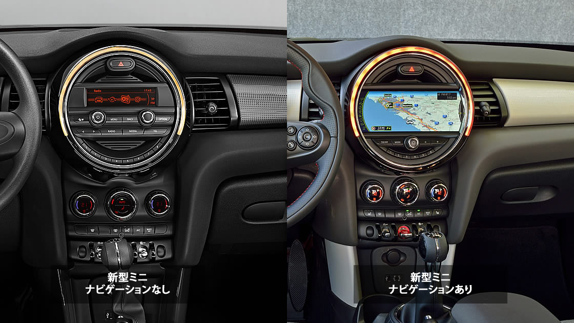 純正初のビルトインタイプのナビが登場