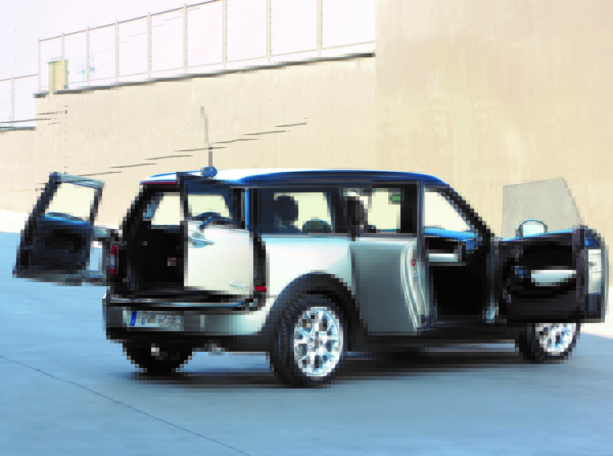 ミニクラブマン（R55）のエクステリア、インテリアの特徴